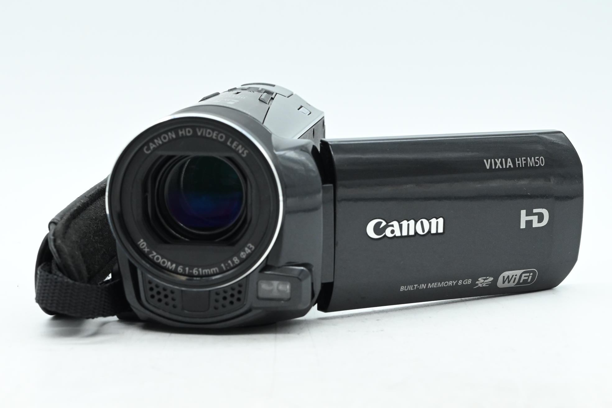 Used Canon VIXIA HF-M50 8GB Video Camcorder Camera *Parts/Repair