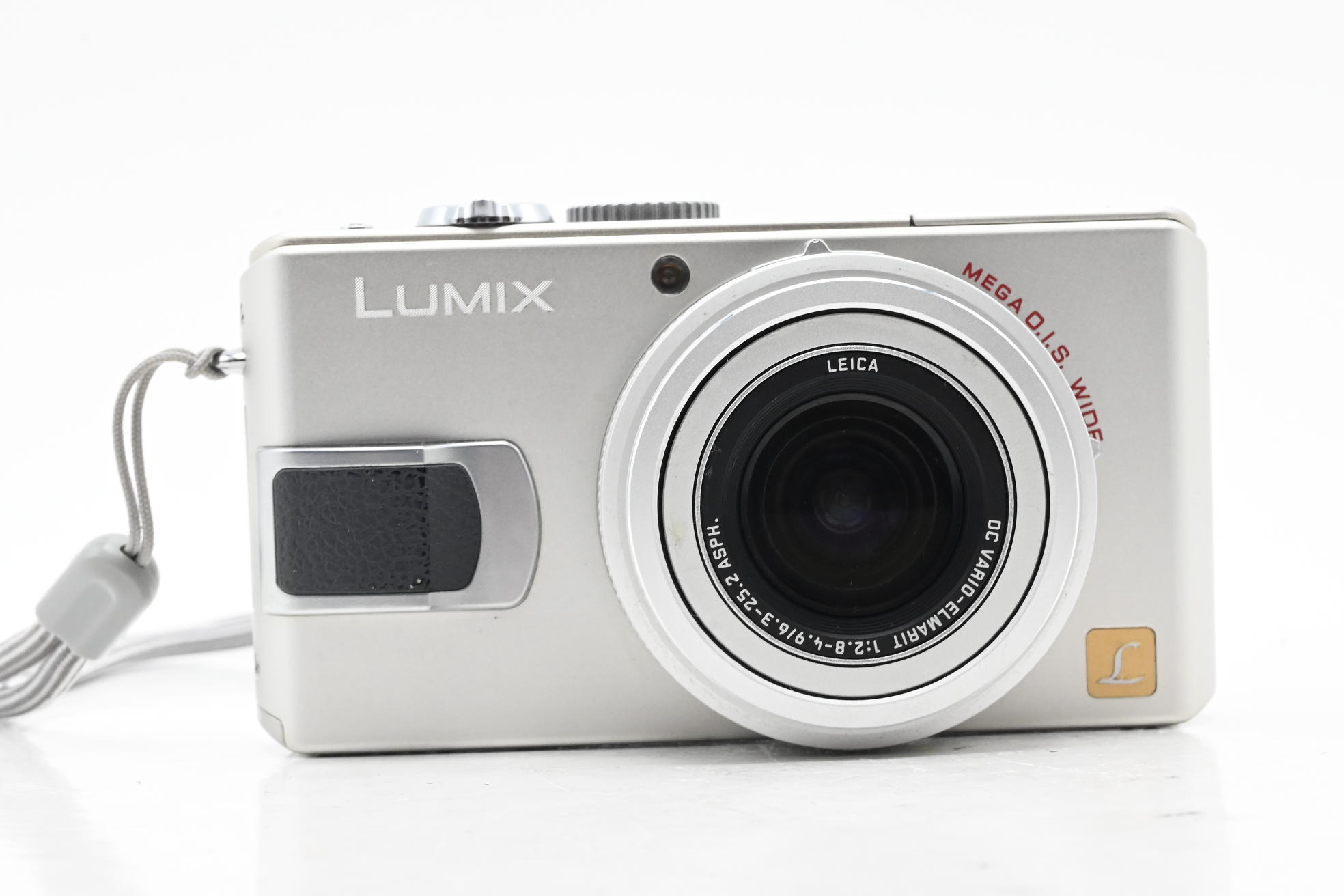 Used Panasonic DMC-LX2 10MP Digital Camera w/4x Leica Lens Silver