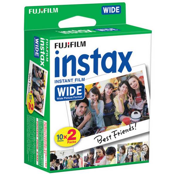 Fujifilm Instax Wide Film 2-Pack (2 x 10 Exposures) at