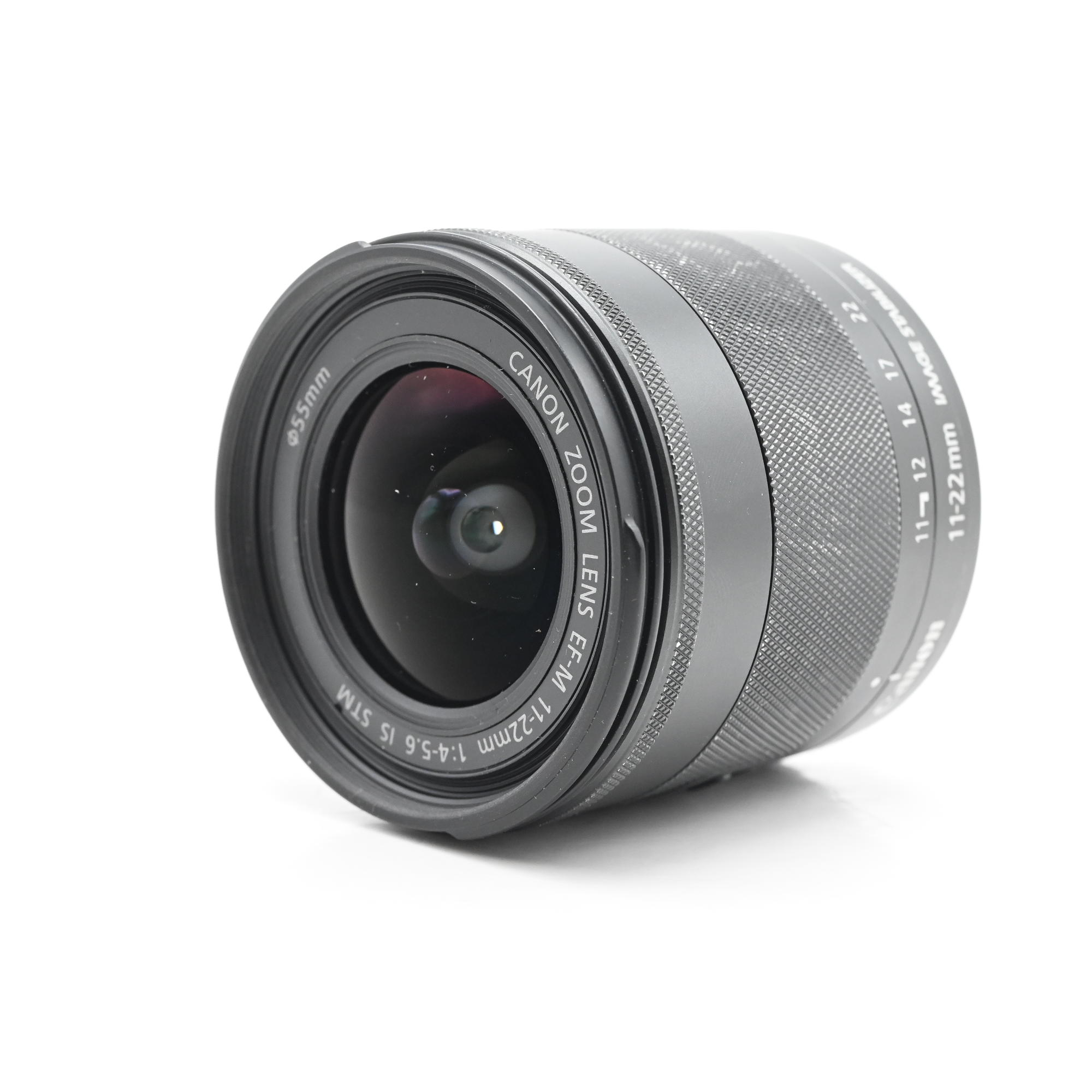 Canon EF-M 11-22mm F4-5.6 IS STM フィルター、箱 Used Canon EF-M 11-22mm f4-5.6 IS STM Lens, Inoperable in