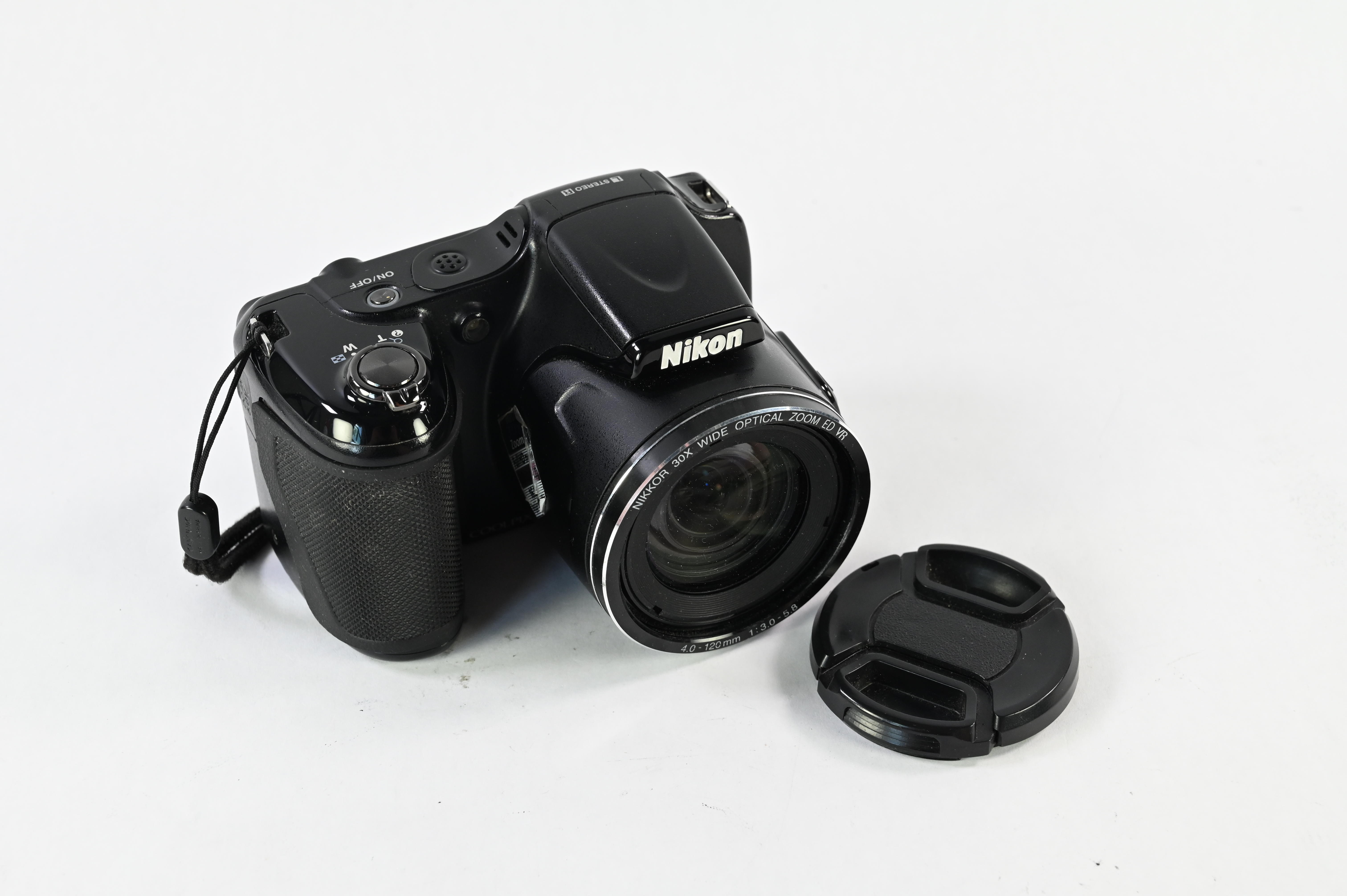 Used Nikon Coolpix L820 16MP Digital Camera w/30x Zoom in
