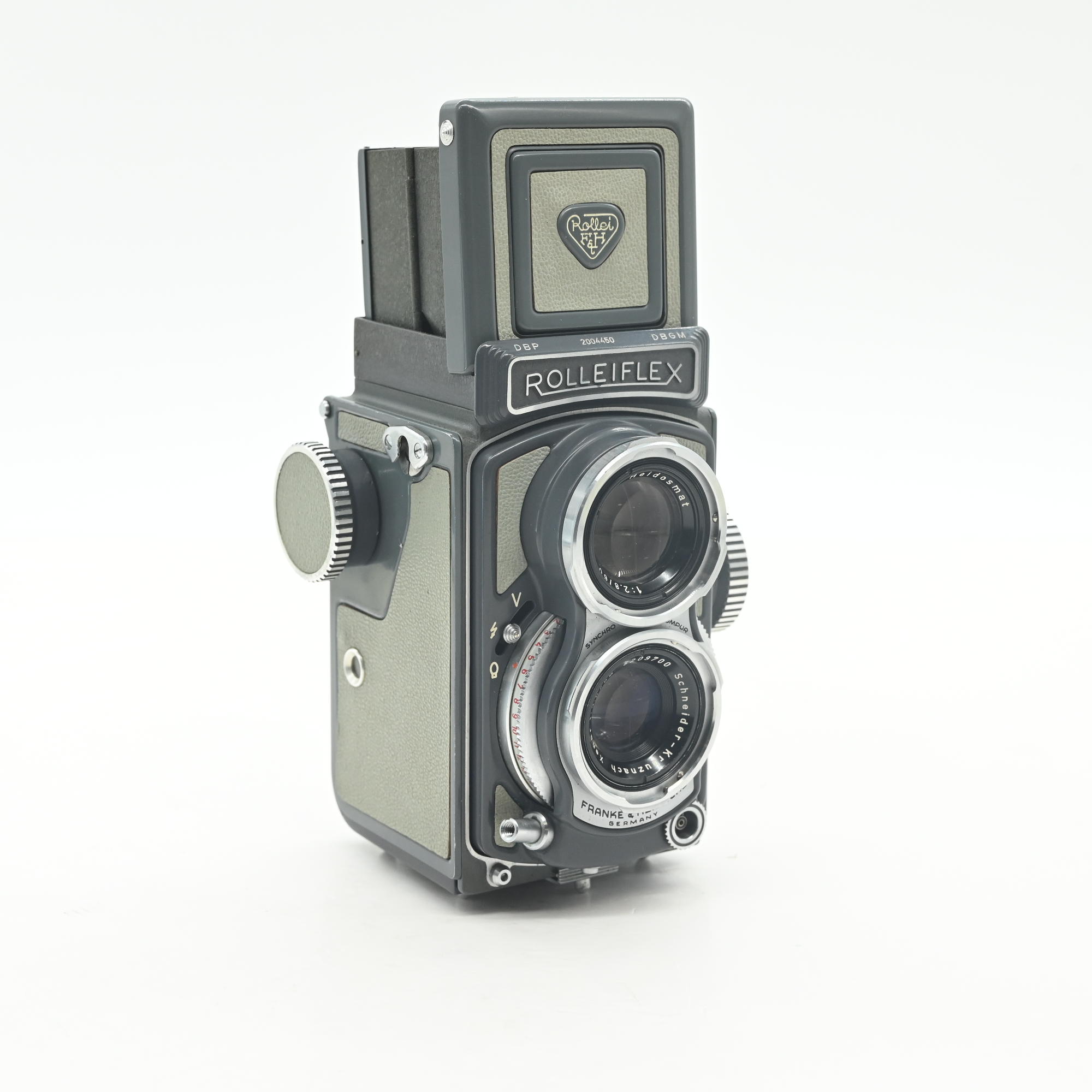 Rolleiflex 4x4 Baby Grey Gray TLR 127 Film Camera (c.1957-63)
