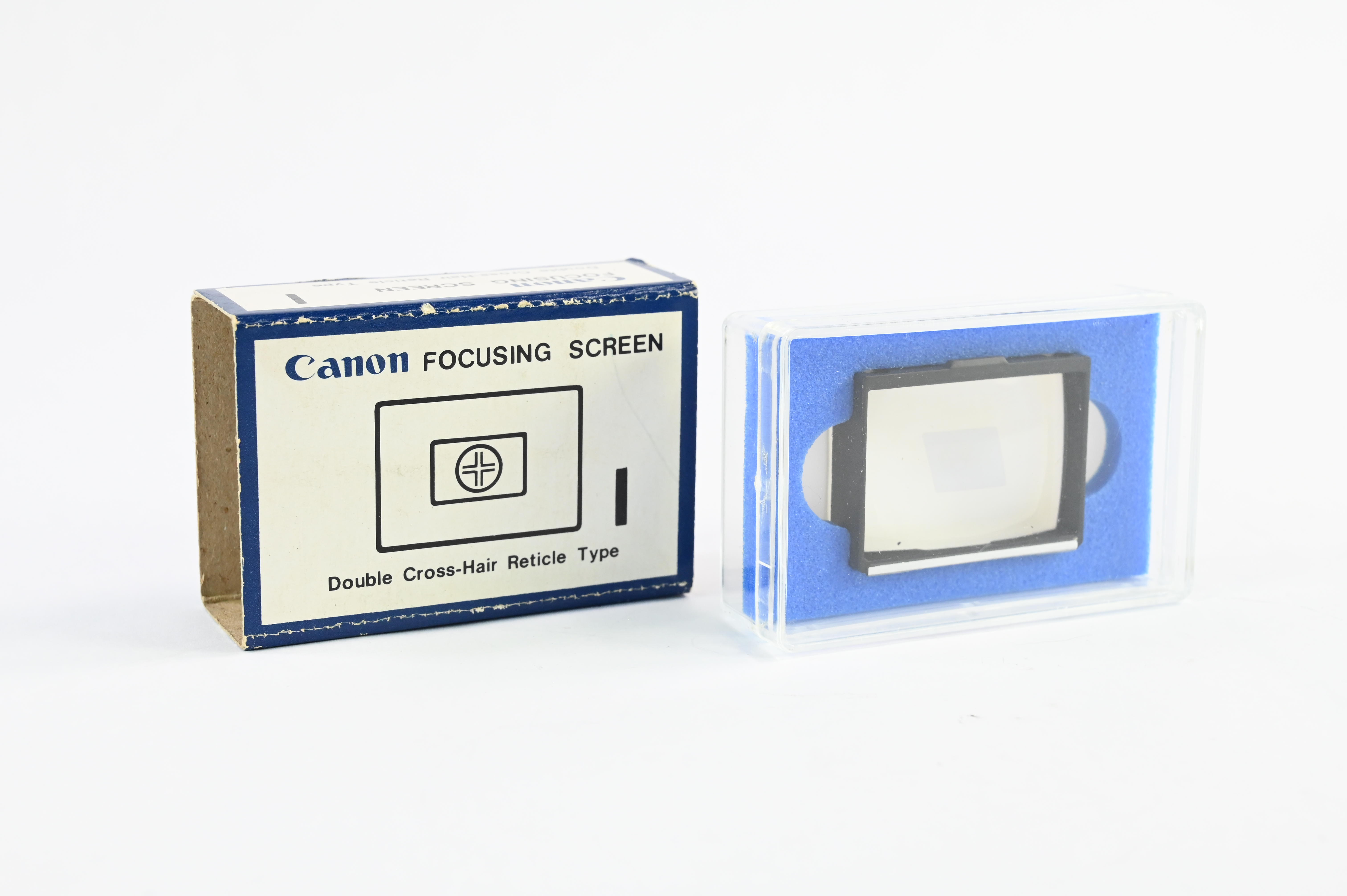 Canon Focusing Screen Type I Double Crosshair Reticle for F-1