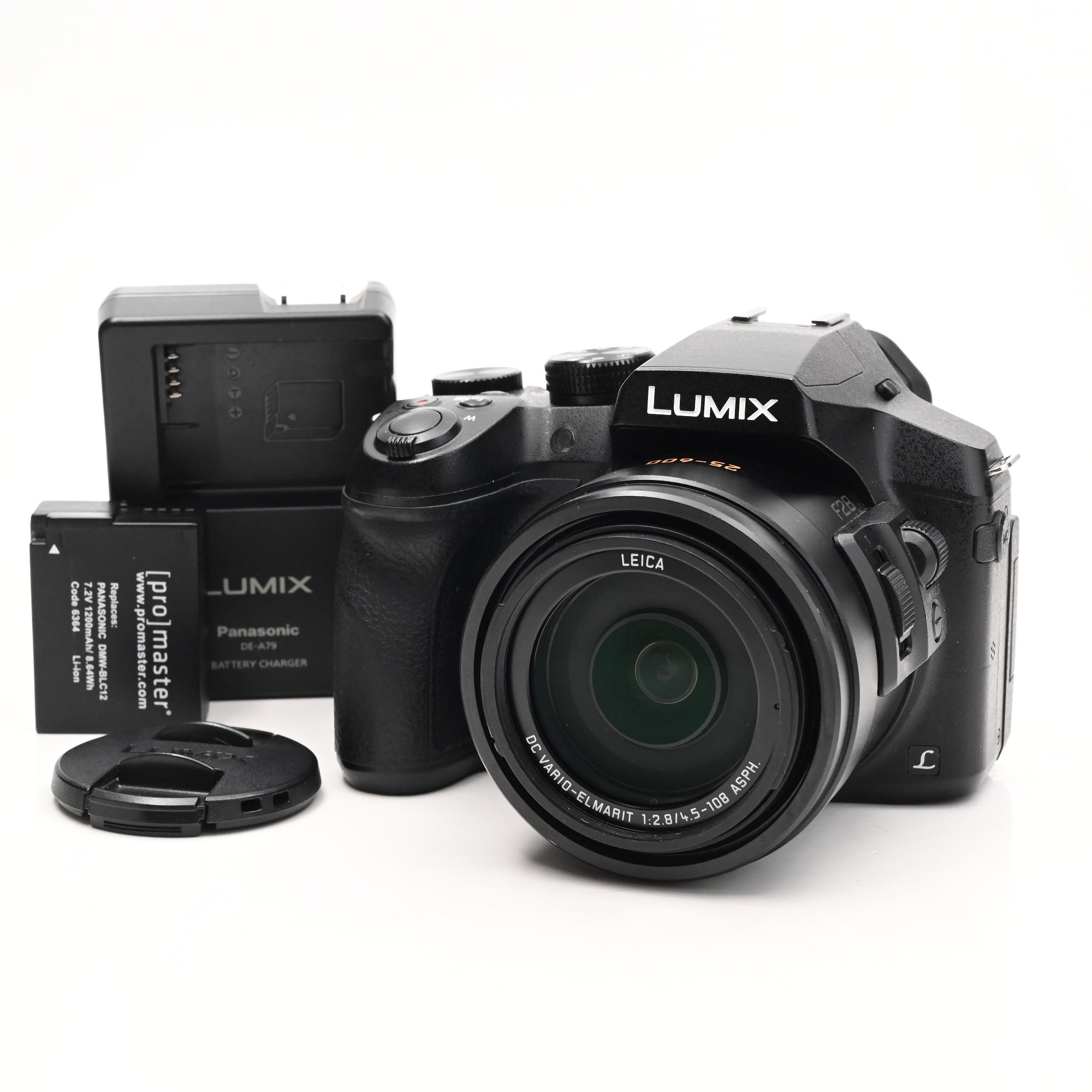 Used Panasonic Lumix DMC-FZ300 12.1MP Digital Camera w/24x Zoom