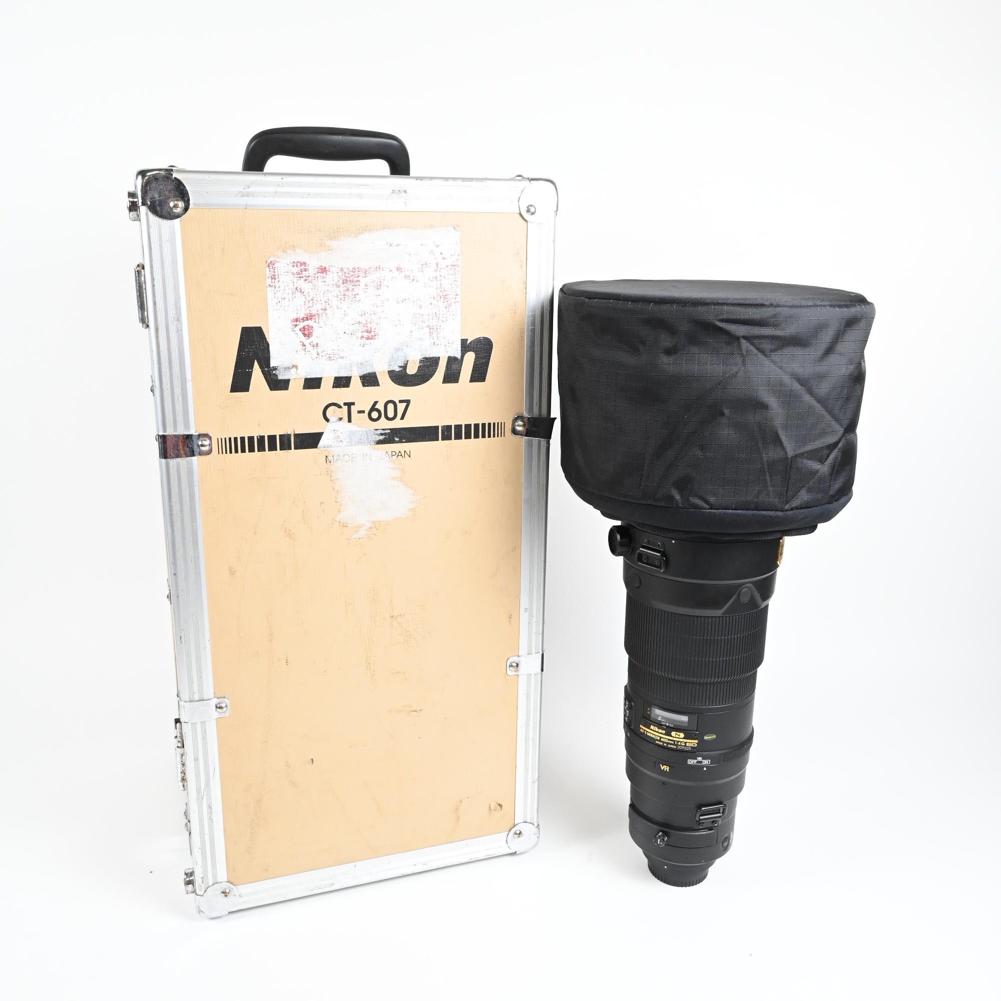 【動作確認済】 Nikon F4 G03-1010-42-8v Used Nikon Nikkor AF-S 600mm f4 G ED VR Lens AFS *Manual Focus
