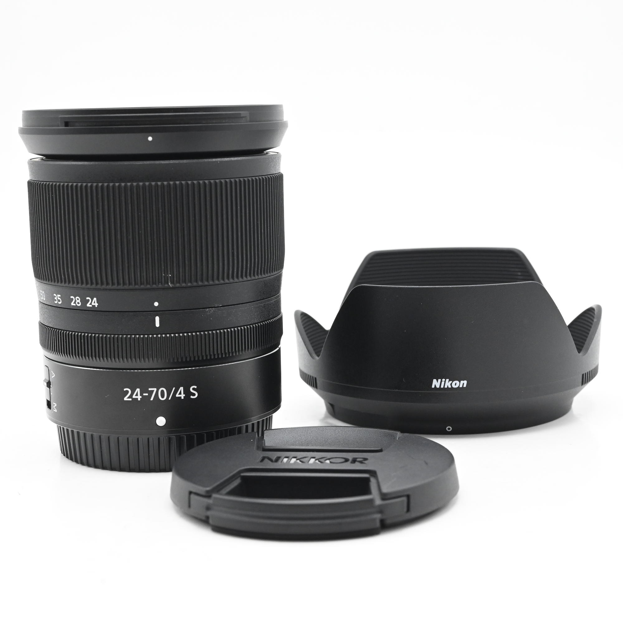 Nikkor Z 24-70mm f4 S【元箱・未開封純正レンズケース付】 Used Nikon Nikkor Z 24-70mm f4 S Lens in 'Mint-' condition