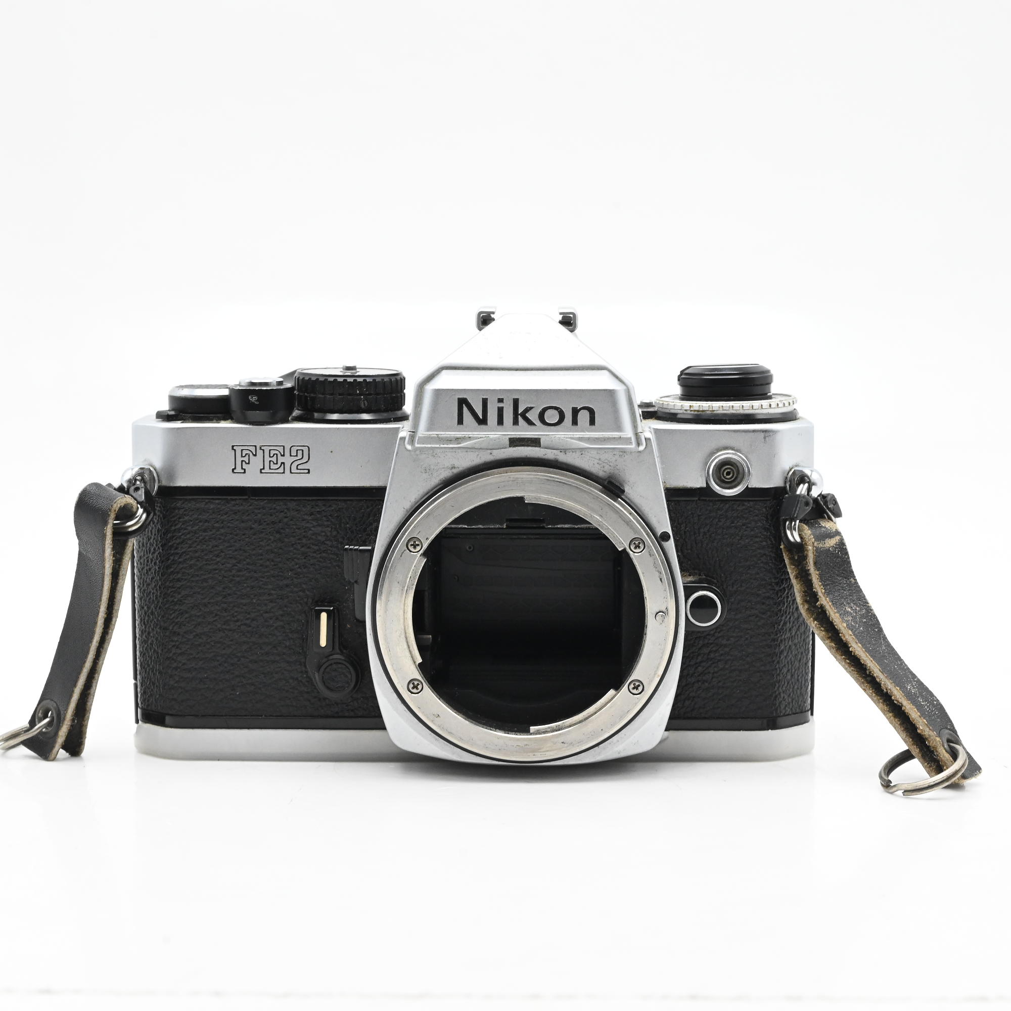 ☆完全動作＆ボディ良好！☆ Nikon FE2 　＃474 Used Nikon FE2 SLR Film Camera Body Chrome, Inoperable in