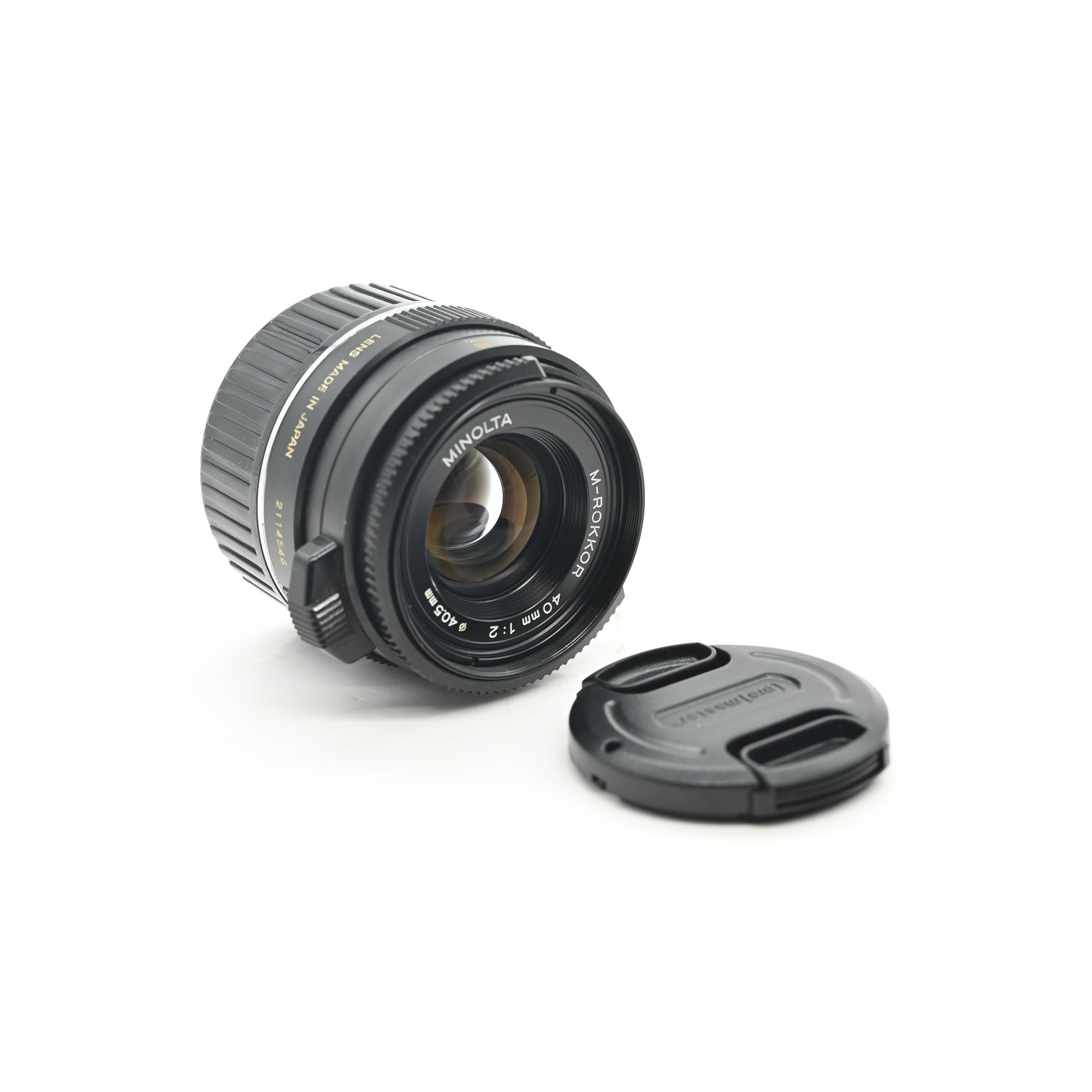 Minolta 40mm f2 M-Rokkor Lens (Leica)