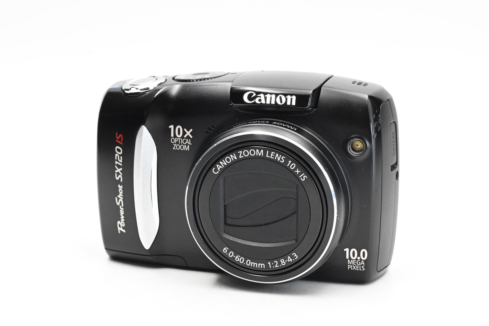 Used Canon PowerShot SX120 IS 10MP Digital Camera w/10x Zoom Parts