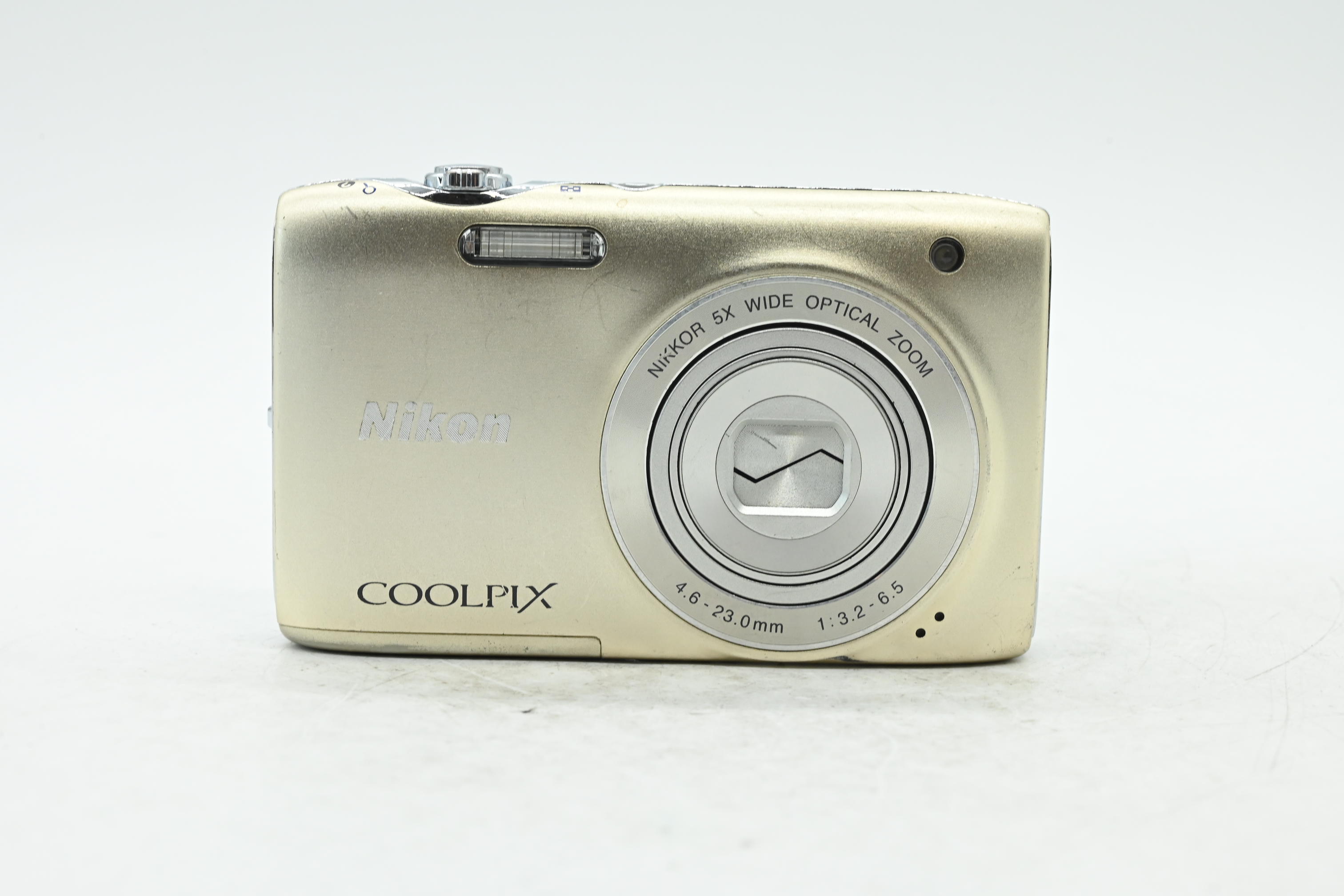 【美品】NIKON COOLPIX S3100 シャンパンゴールド オールド Coolpix S3100 Nikon Vintage Digital Camera Nikon COOLPIX S3100