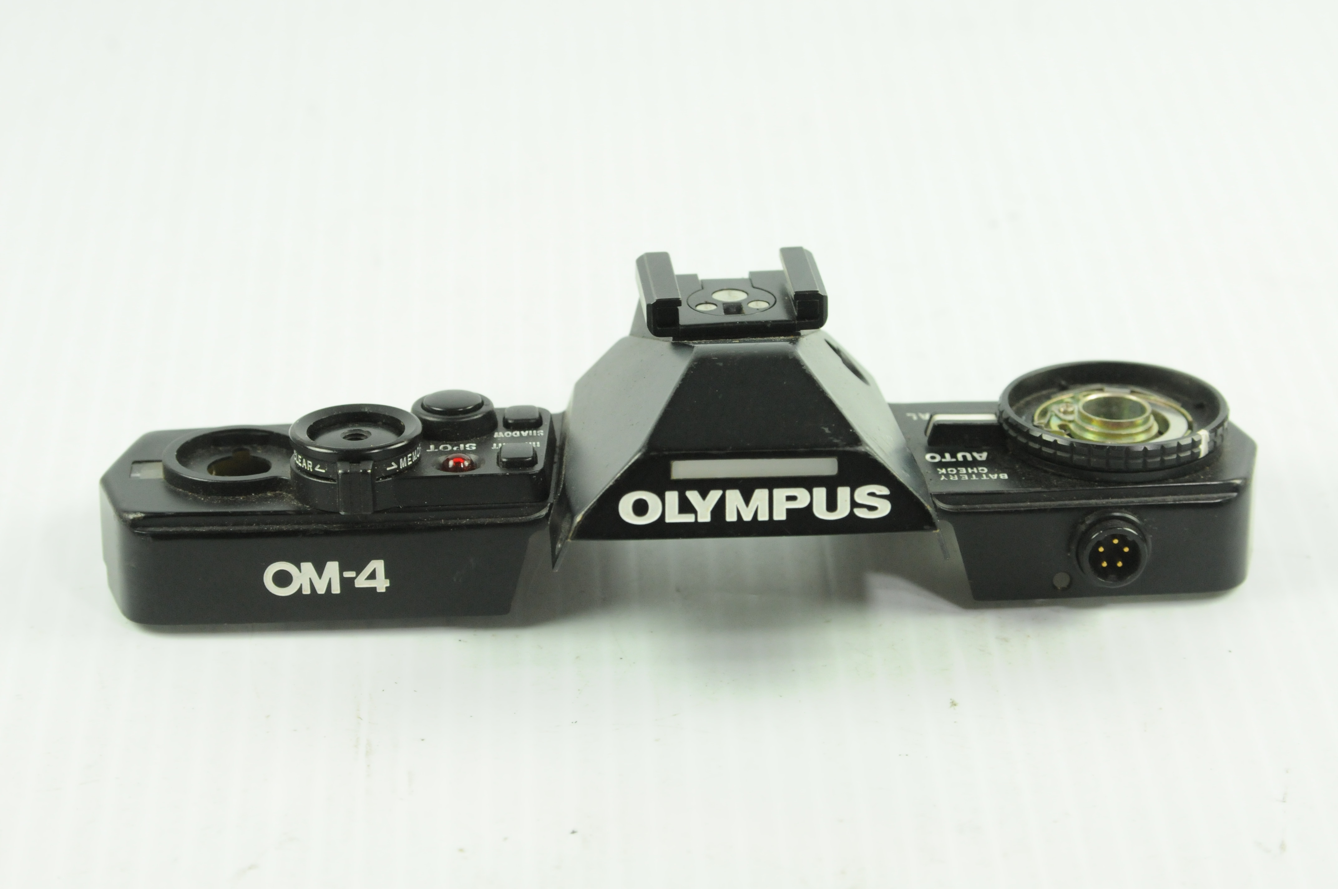 Olympus OM-4 Black Top Plate (parts)