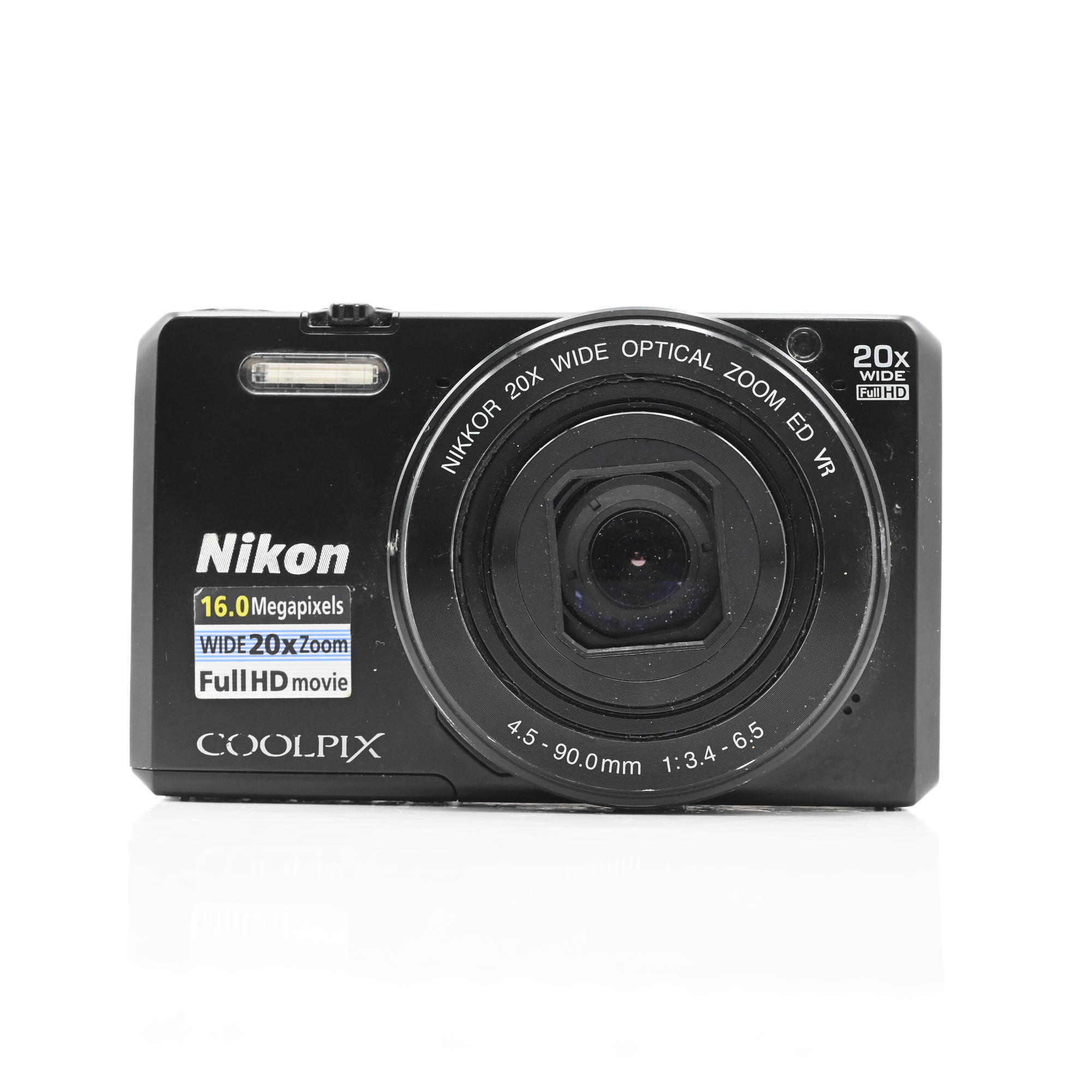 Used Nikon Coolpix S7000 16MP Digital Camera w/20x Zoom Parts