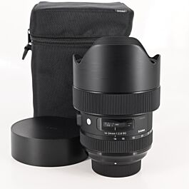 Used Sigma AF 14-24mm f2.8 DG HSM Art 018 Lens Nikon in 'Mint