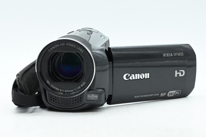 Used Canon VIXIA HF-M50 8GB Video Camcorder Camera *Parts/Repair