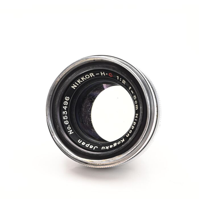 Used Nikon Nikkor 5cm 50mm f2 HC Rangefinder Lens Rigid Used Nikon Nikkor 5cm 50mm f2 HC Rangefinder Lens Rigid