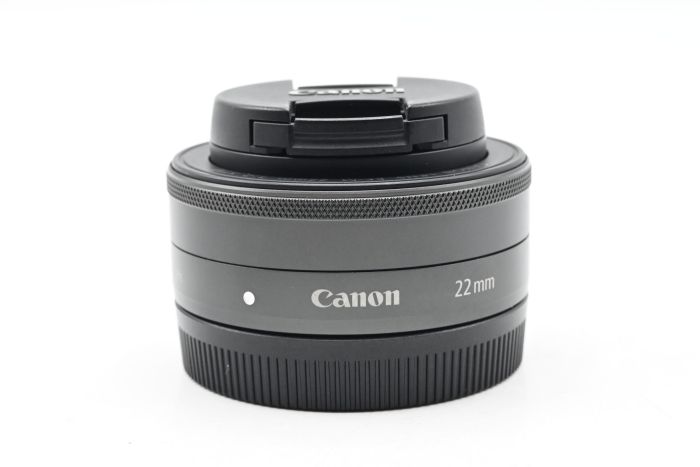 Used Canon EF-M 22mm f2 STM Lens in 'Mint-' condition