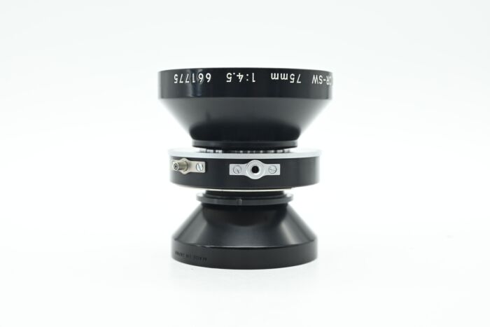 大判レンズ　ニコン　NIKKOR SW 75mm 4.5　中古 Nikon NIKKOR-SW 75mm 1:4.5 大判カメラ用レンズ カメラ周辺機器 中古
