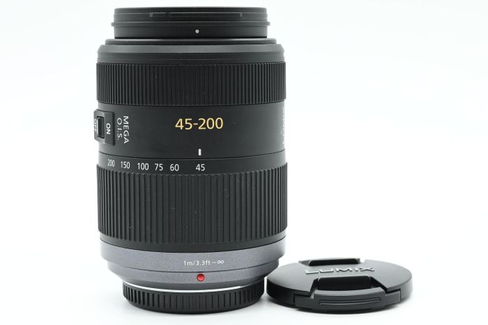 Panasonic Lumix G 45-200mm f4-5.6 Vario Mega OIS Lens MFT
