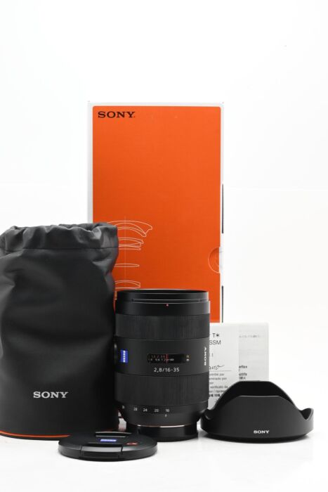 Used Sony ZA 16-35mm f2.8 Vario-Sonnar T* SSM Lens A Mount