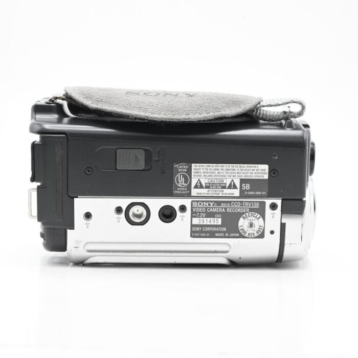 Used Sony CCD-TRV138 Hi8 8mm Video Camera Parts/Repair in