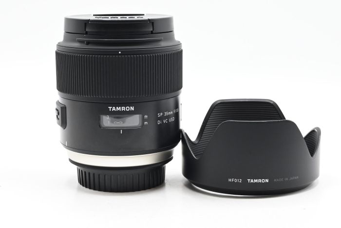 Used Tamron F012 SP 35mm f1.8 Di VC USD Lens Canon EF in 'Good