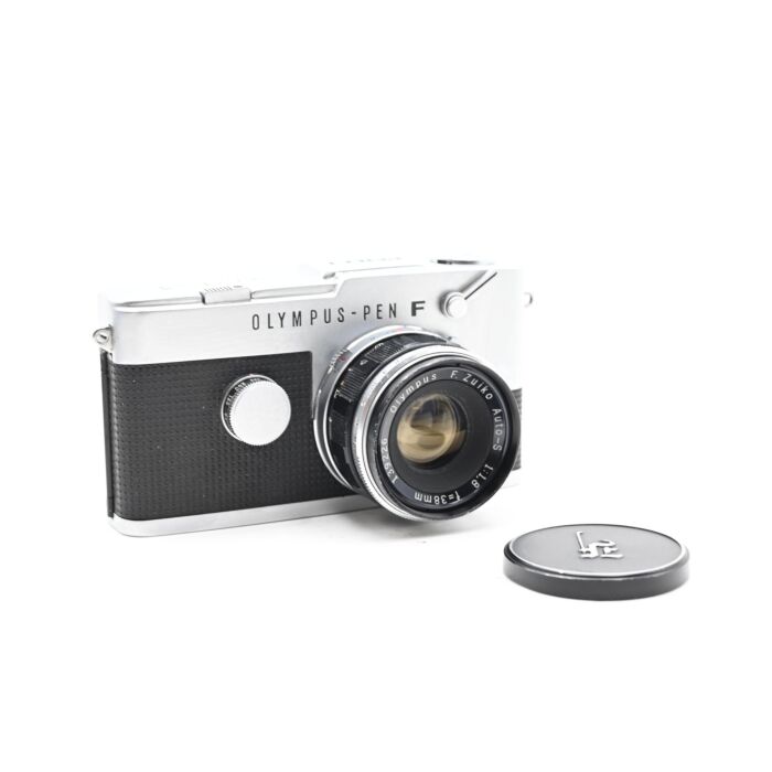 Olympus Camera Pen SLR Half Frame F Film 35mm Review - FT 38mm