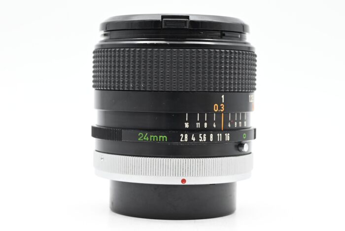 ジャンク Canon FD 24mm f2.8 Canon FD 24mm F2.8 S.S.C. oマーク