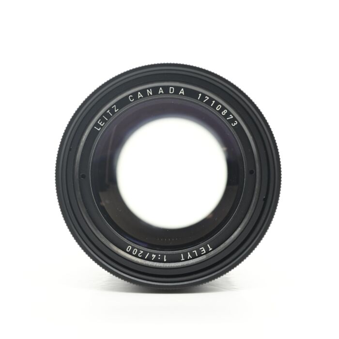 Used Leica 200mm f4 Telyt Viso Visoflex Lens in 'Fair' condition