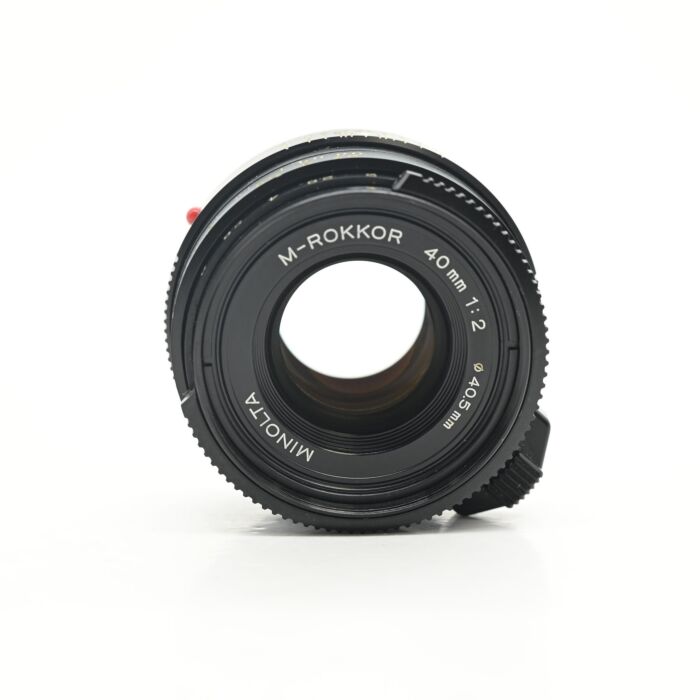 Minolta 40mm f2 M-Rokkor Lens (Leica)
