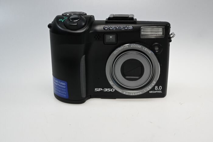 OLYMPUS SP-350 ブラック　単三電池使用 Used Olympus SP-350 8MP Digital Camera w/3x Zoom in 'Inoperable