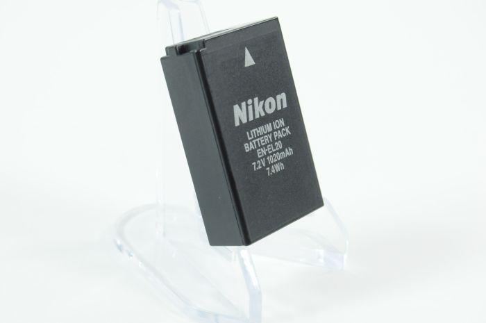 vinde via rør Used Nikon EN-EL20 Rechargeable Li-ion Battery in 'Good' condition