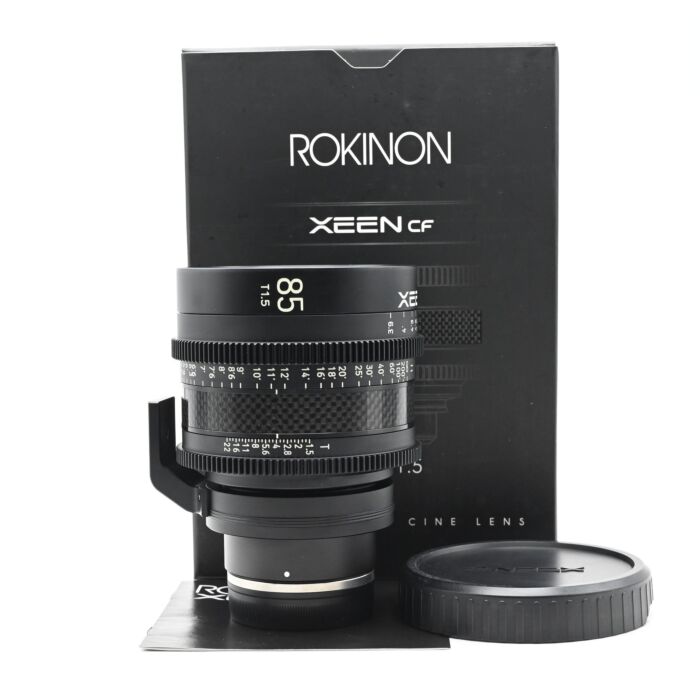 Used Rokinon XEEN CF 85mm T1.5 Pro Cine Lens Sony E in 'Mint