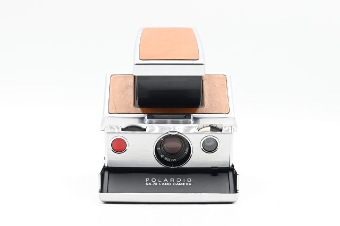 Used Polaroid SX-70 Land Camera Brown Parts/Repair in 'Inoperable
