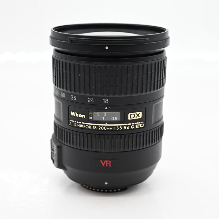 Used Nikon Nikkor AF-S 18-200mm f3.5-5.6 G ED DX VR Lens AFS Used Nikon Nikkor AF-S 18-200mm f3.5-5.6 G ED DX VR Lens AFS
