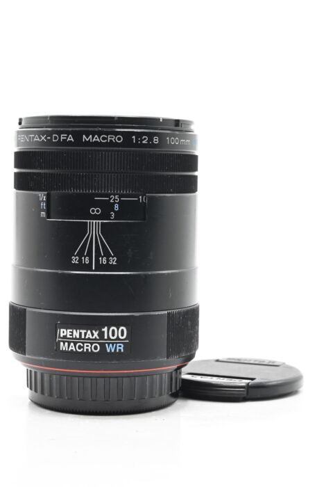 Used Pentax DFA 100mm f2.8 SMC WR Macro Lens in 'Fair' condition