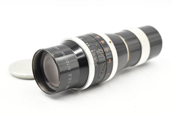 Kern Paillard YVAR 100mm f3.3 AR C-Mount Cine Lens Bolex