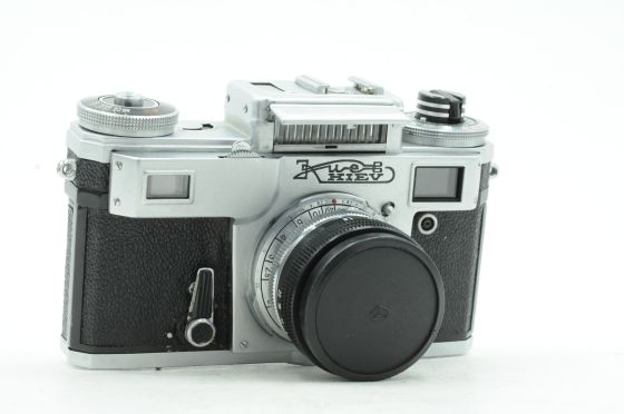 Kiev 4m Rangefinder Camera w/ 53m 1.8 lens (Russia, Russian, Contax copy)