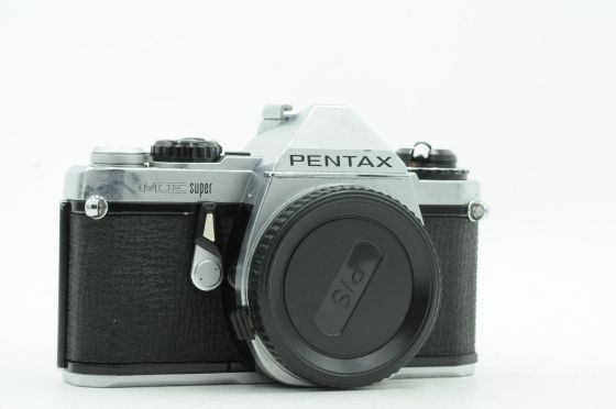 Pentax ME Super SLR Film Camera Body Chrome