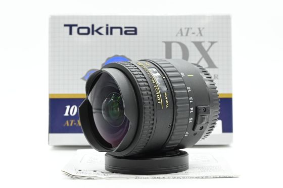 Tokina AF 10-17mm f3.5-4.5 AT-X DX Fisheye Lens Canon EF