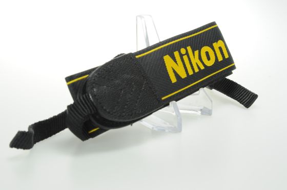 Nikon Neck Strap 1.5" Black Yellow Stitch D700 FX (AN-D700)