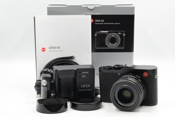 Leica Q2 Digital Camera 47.3MP 28mm f1.7 ASPH Summilux Lens