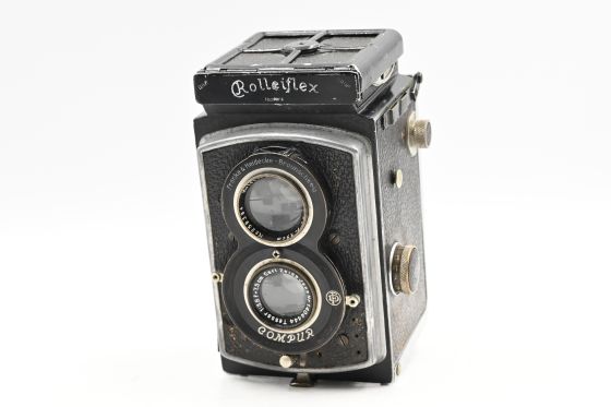 Rolleiflex Old Standard 3.8 TLR Camera w/7.5cm f3.8 Lens *Read