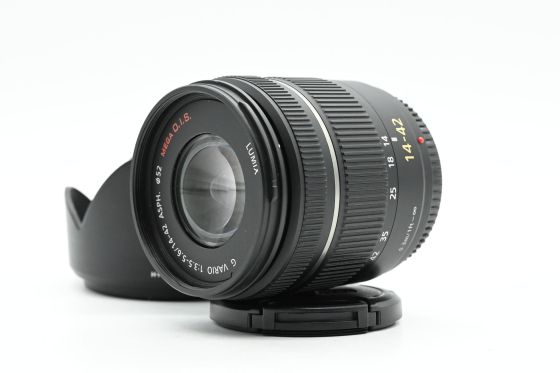Panasonic Lumix G 14-42mm f3.5-5.6 Vario Mega O.I.S. Lens MFT H-FS014042