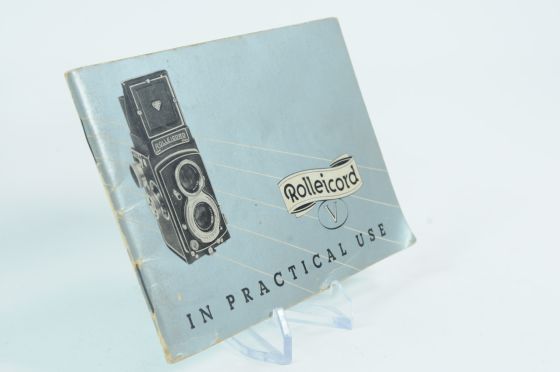 Rollei Rolleicord V In Practical Use User Instruction Manual Guide