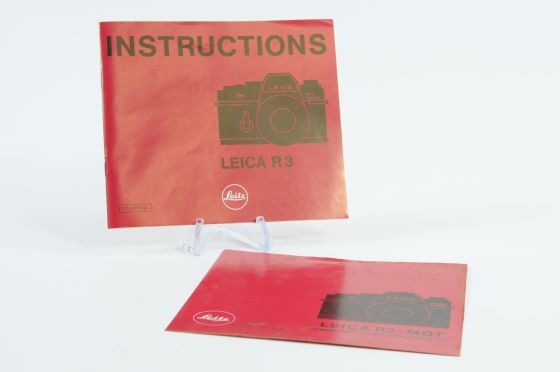 Leitz-Leica R3 Instruction Manual