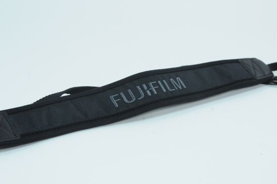 Genuine FUJI FUJIFILM CAMERA NECK STRAP ALL Black (1 3/4" Wide)
