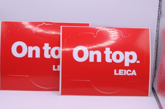 Leica On Top Decal