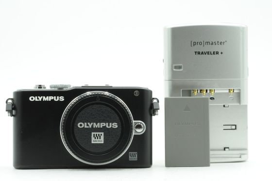 Olympus Pen Lite E-PL3 12.3MP Mirrorless Digital Camera Body Micro 4/3