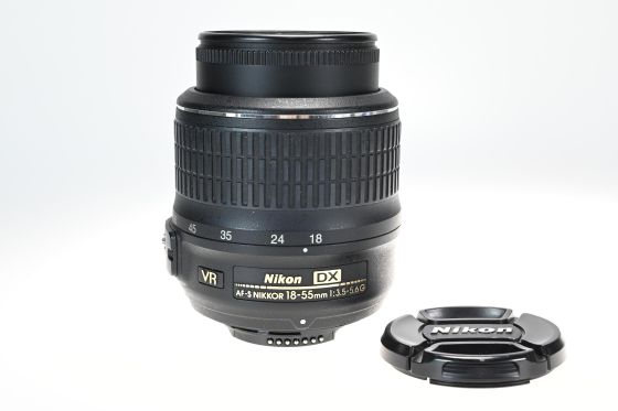 Nikon Nikkor AF-S 18-55mm f3.5-5.6 G VR DX Lens AFS