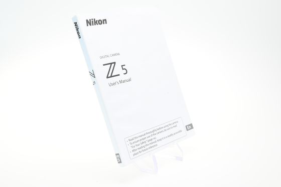 Nikon Z5 Digital Camera Instruction Manual